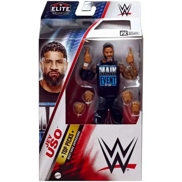 WWE Wrestling Elite Top Picks Jey Uso Action Figure