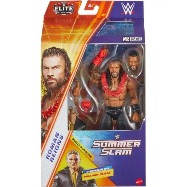 WWE Wrestling Elite Collection Summer Slam Roman Reigns Action Figure [Build William Regal, Summer Slam 2004]