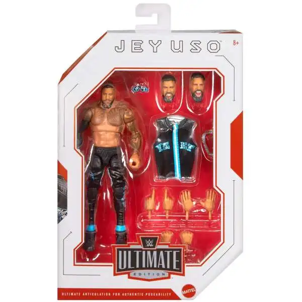 WWE Wrestling Ultimate Edition Series 26 Jey Uso Action Figure [Yeet]
