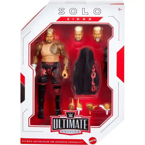 WWE Wrestling Ultimate Edition Solo Sikoa Action Figure [Damaged Package]