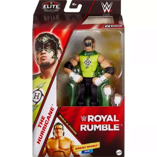 WWE Wrestling Elite Collection Royal Rumble The Hurricane Action Figure [Build Great Khali Figure!]
