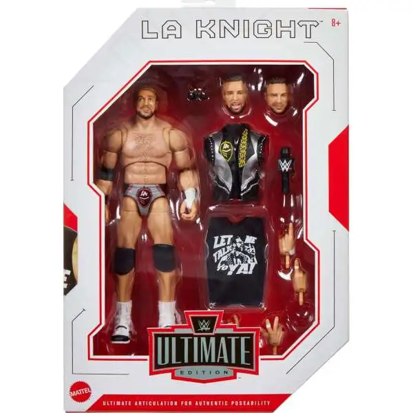 WWE Wrestling Ultimate Edition LA Knight Action Figure