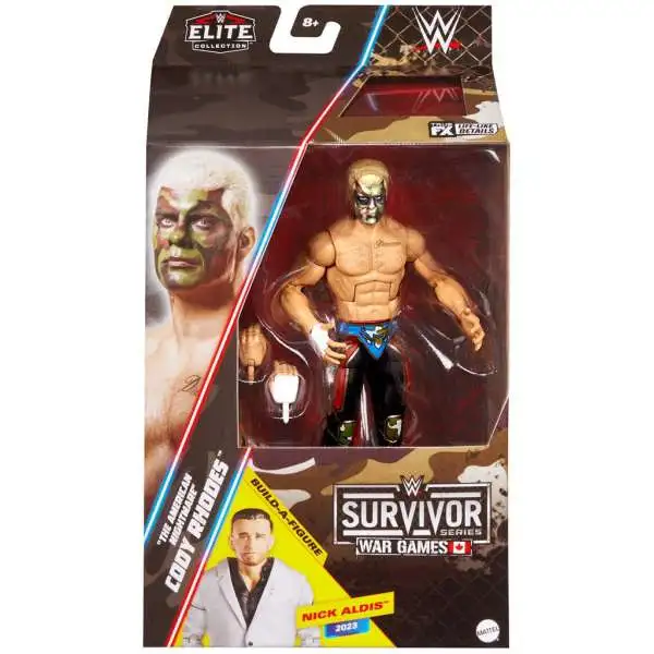 WWE Wrestling Elite Collection Survivor Series War Games "The American Nightmare" Cody Rhodes Action Figure