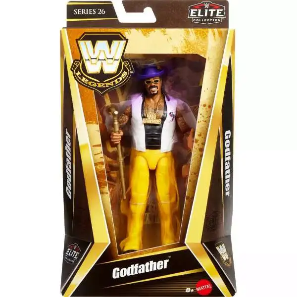 WWE Wrestling Elite Collection Legends Series 26 Godfather Exclusive Action Figure