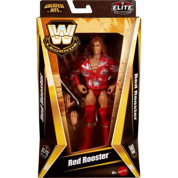 WWE Wrestling Elite Collection Legends Greatest Hits Red Rooster Action Figure