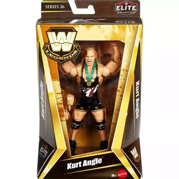 WWE Wrestling Elite Collection Legends Series 26 Kurt Angle Exclusive Action Figure
