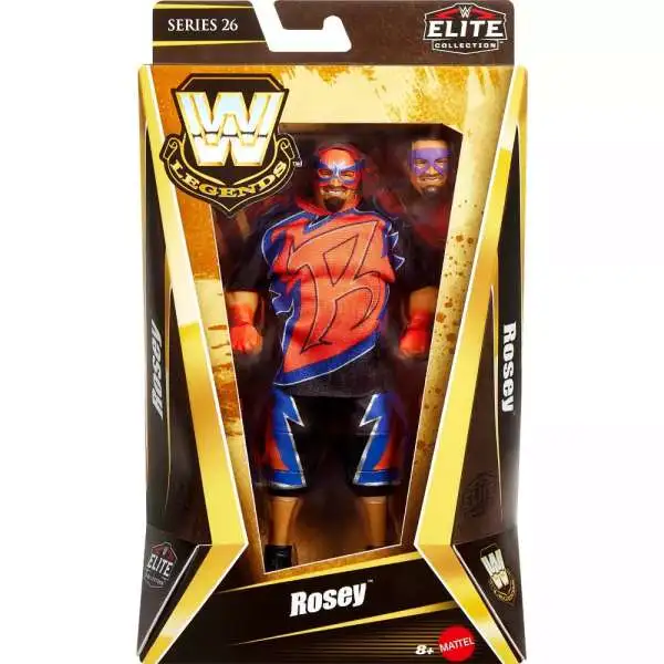 WWE Wrestling Elite Collection Legends Series 26 Rosey Exclusive Action Figure