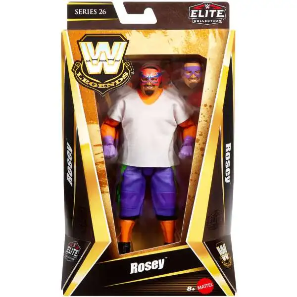 WWE Wrestling Elite Collection Legends Series 26 Rosey Exclusive Action Figure [Chase]
