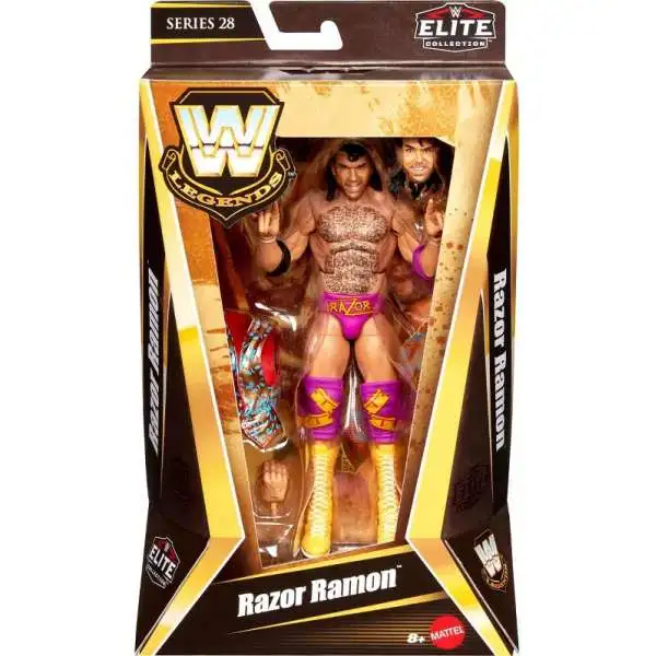 WWE Wrestling Elite Collection Legends Series 28 Razor Ramon Exclusive Action Figure