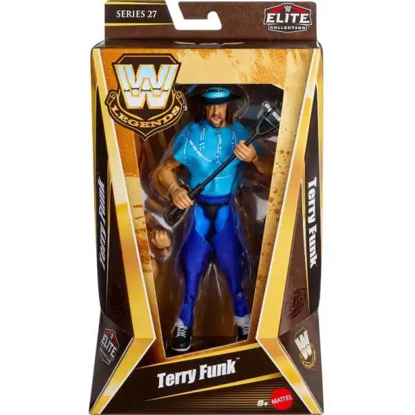 WWE Wrestling Elite Collection Legends Series 27 Terry Funk Exclusive Action Figure [Blue]