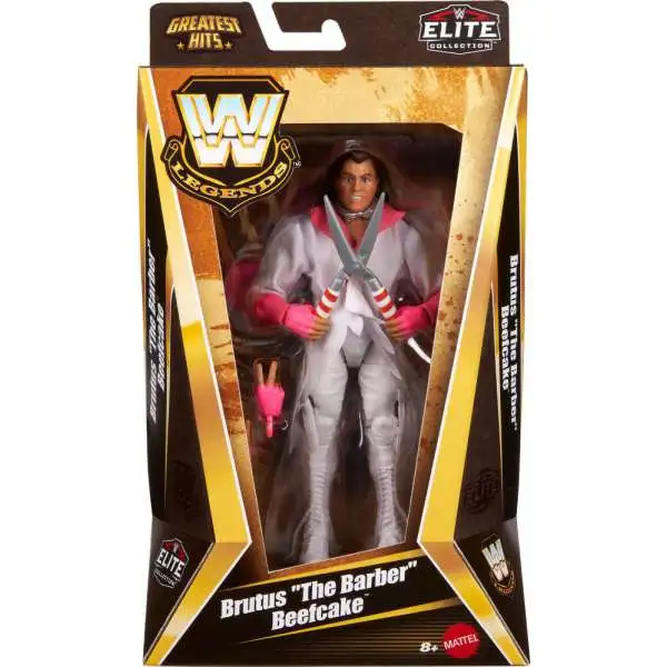 WWE Wrestling Elite Collection Legends Greatest Hits Brutus "The Barber" Beefcake Action Figure