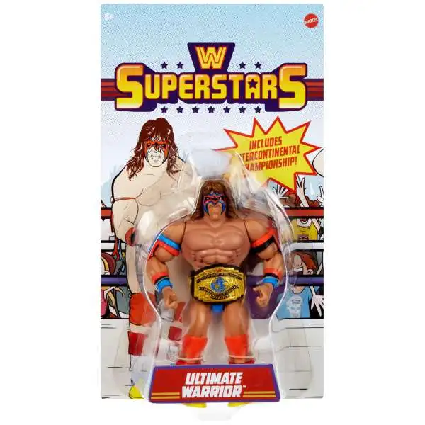WWE Wrestling Retro Superstars Ultimate Warrior Action Figure [Heavyweight Champion]