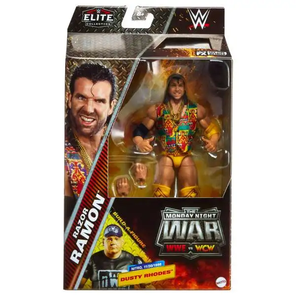 WWE Wrestling Elite Collection Monday Night War Razor Ramon Action Figure [Build Dusty Rhodes Figure]