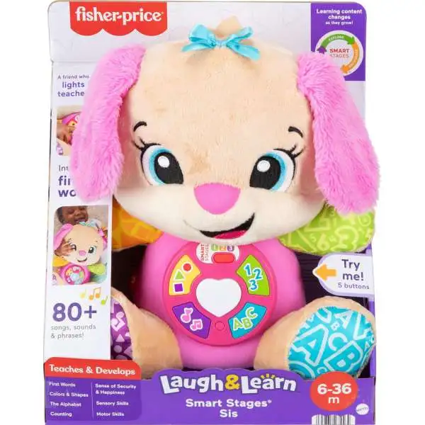 Fisher Price Laugh & Learn Smart Stages Sis Feature Plush