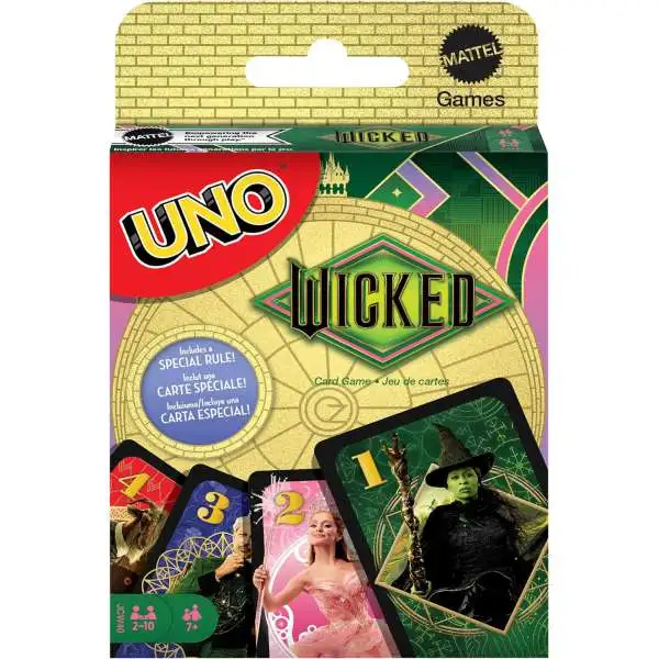 Wizard of Oz Wicked UNO Card Game