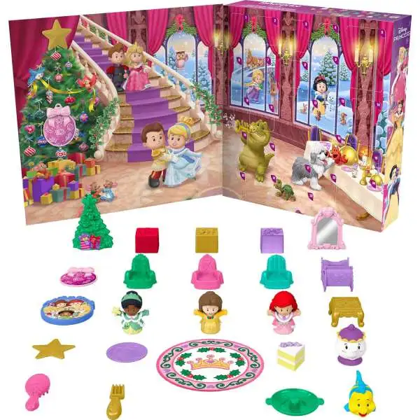 Fisher Price Little People Disney Princess Advent Calendar [24 Pieces!]