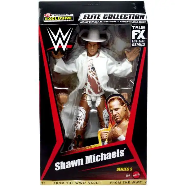 WWE Wrestling Elite Collection Series 3 Shawn Michaels Exclusive Action Figure