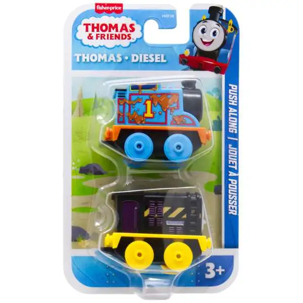 Thomas & Friends Push Along Thomas & Diesel Vehicle 2-Pack