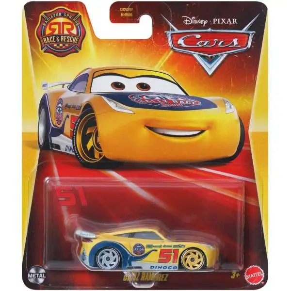 Disney / Pixar Cars Metal Race & Rescue Cruz Ramirez Diecast Car