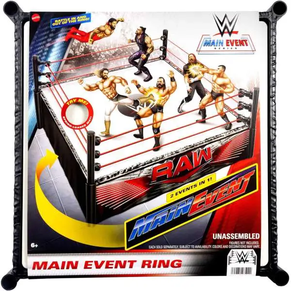 WWE Wrestling Main Event Ring Superstar Ring