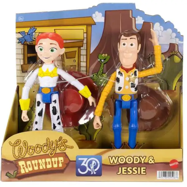 Disney Pixar Toy Story Woodys Roundup Woody Jessie 7 Action Figure