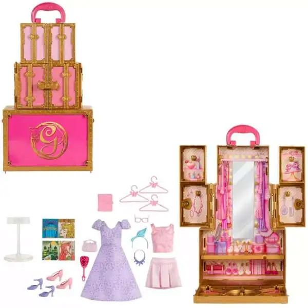 Wizard of Oz Wicked Glinda's Glamorous Closet Doll Accessory Set