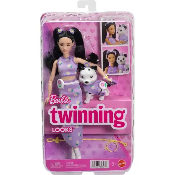 Twinning Looks Barbie Doll [Purple Daisy]