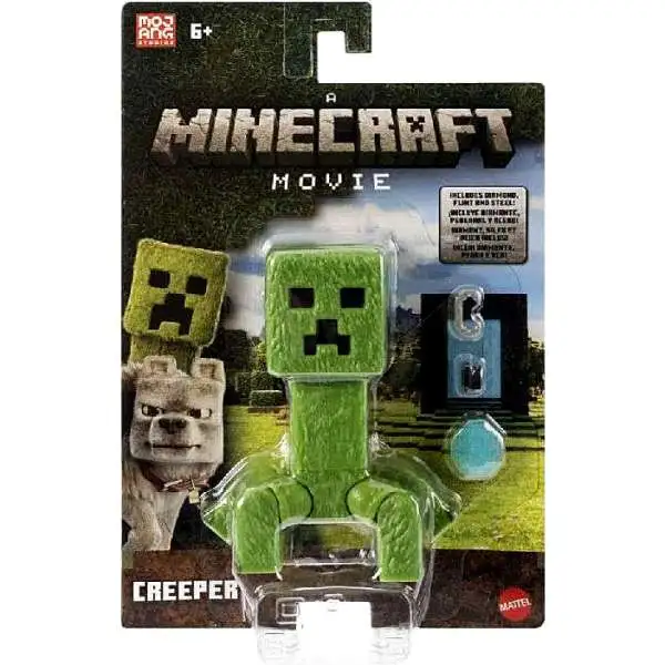 A Minecraft Movie Creeper Action Figure [2025]