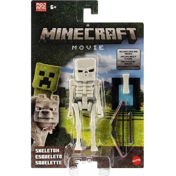 A Minecraft Movie Skeleton Action Figure