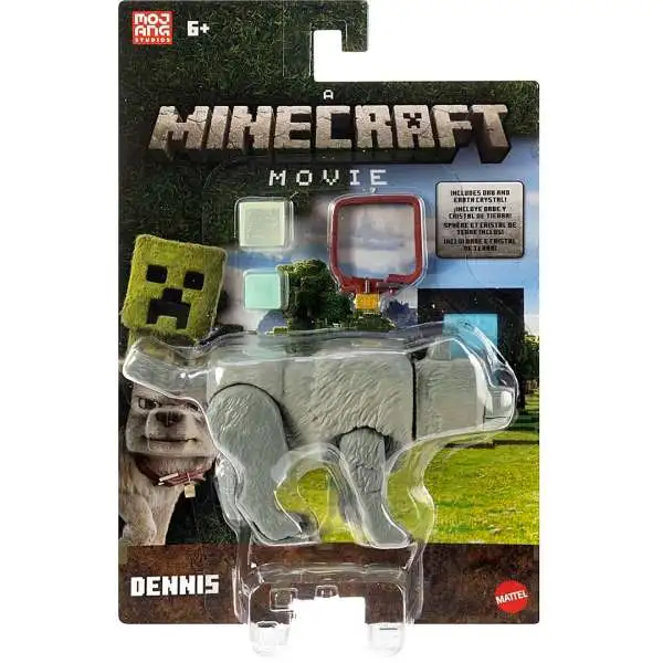 A Minecraft Movie Dennis Action Figure