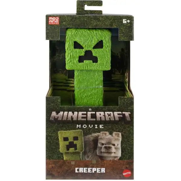 A Minecraft Movie Creeper Action Figure