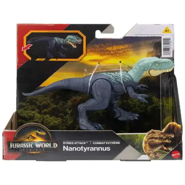 Jurassic World Rebirth Strike Attack Nanotyrannus Action Figure [Strike Attack]