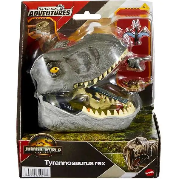 Jurassic World Rebirth Micro Adventures Tyrannosaurus Rex Playset