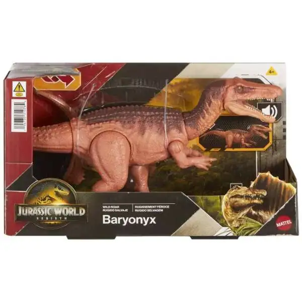 Jurassic World Rebirth Wild Roar Baryonyx Action Figure