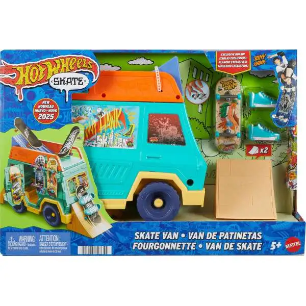 Hot Wheels Skate Van Playset
