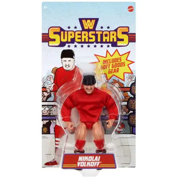 WWE Wrestling Retro Superstars Nikolai Volkoff Action Figure