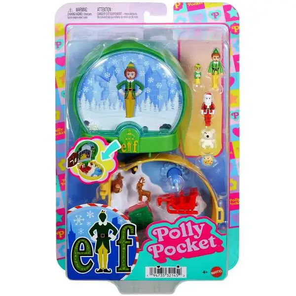 Polly Pocket x Elf Collector Elf Playset