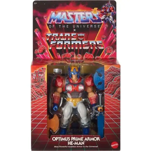 Masters of Universe Origins & Transformers JGT18 Figurines d'action articulées de 14 cm avec 16 points de mouvement, accessoires et mini bande dessinée Masters of Universe Origins & Transformers JGT18 Figurines d'action articulées de 14 cm avec 16 points de mouvement, accessoires et mini bande dessinée