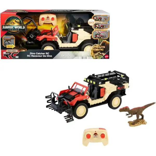 Jurassic World Rebirth Matchbox Dino Catcher RC R/C Vehicle