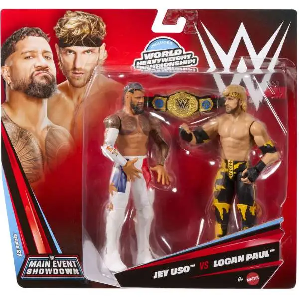 WWE Wrestling Main Event Showdown Series 27 Jey Uso vs Logan Paul