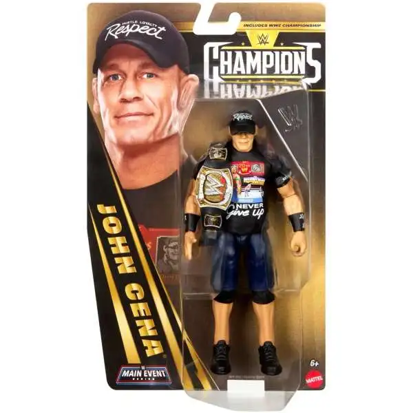WWE Wrestling Main Event Champions John Cena Action Figure