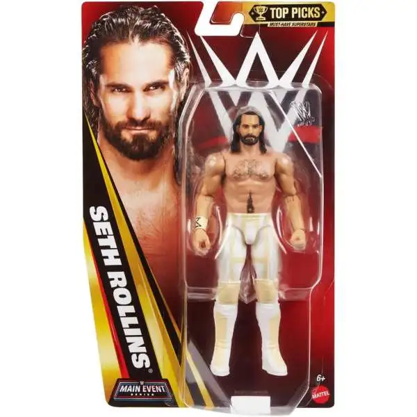 WWE Wrestling Top Picks 2026 Main Event Series Seth Rollins Action Figure