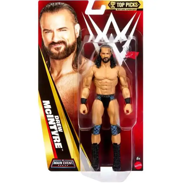 WWE Wrestling Top Picks 2026 Main Event Series Drew McIntyre Action Figure