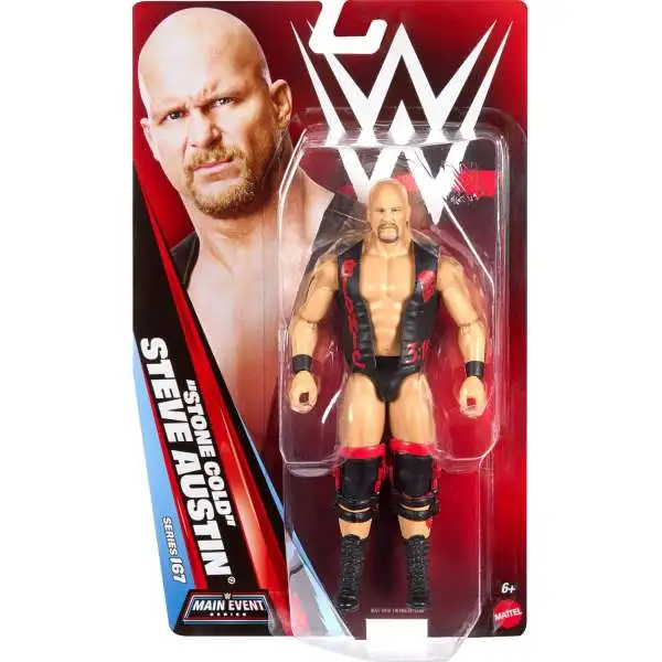 WWE Wrestling Main Event Series 167 "Stone Cold" Steve Austin Action Figure