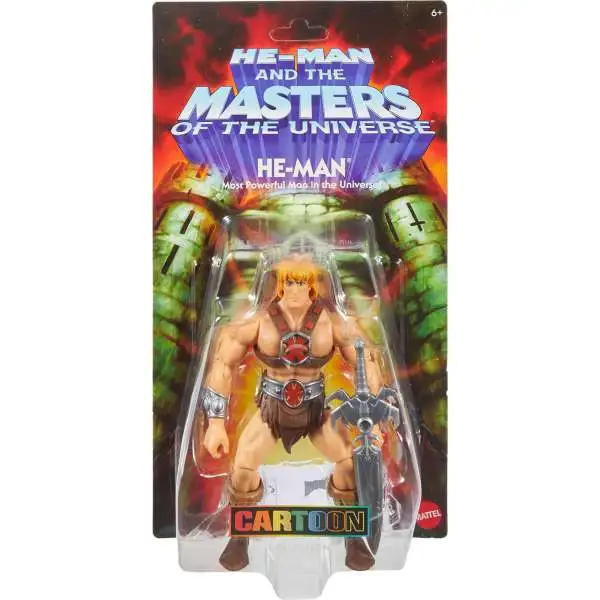 Masters of the Universe Cartoon Collection Origins 200X He-Man Action Figure