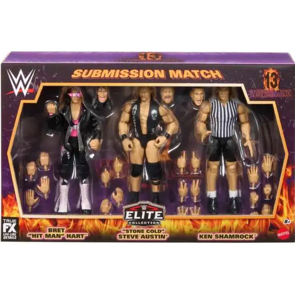 WWE Wrestling Elite Collection WrestleMania 13 Submission Match