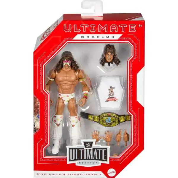 WWE Wrestling Ultimate Edition Legends Ultimate Warrior Action Figure