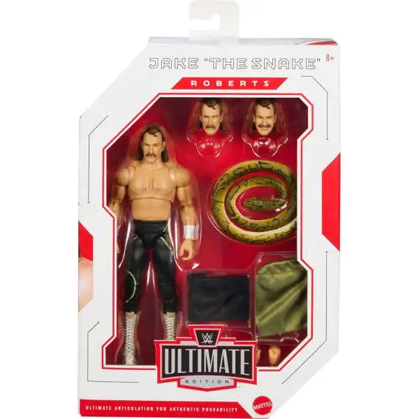 WWE Wrestling Ultimate Edition Jake "The Snake" Robers Action Figure