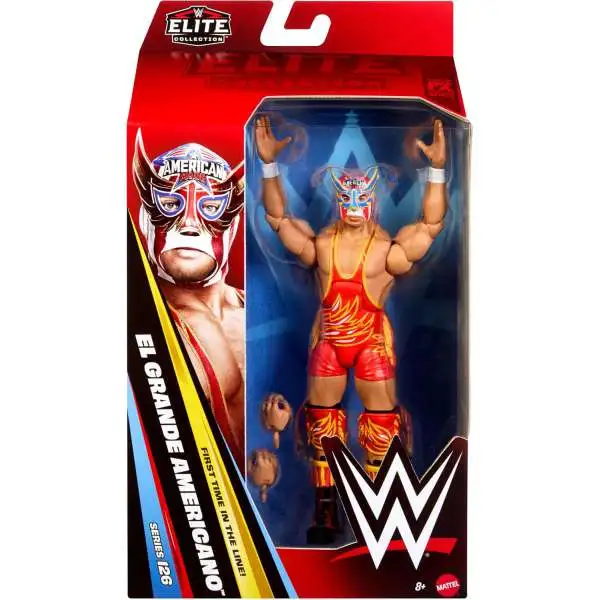 WWE Wrestling Elite Collection Series 126 El Grande Americano Action Figure