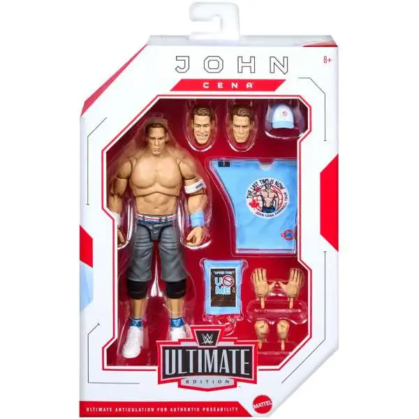 WWE Wrestling Ultimate Edition John Cena 7 Action Figure Mattel